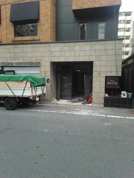大阪市中央区　ホテル内装解体工事（外装）